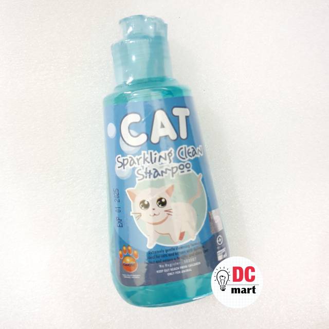 SPARKLING CLEAN CAT Shampo Hewan 150mL / Shampoo anjing kucing musang kelinci RAID ALL