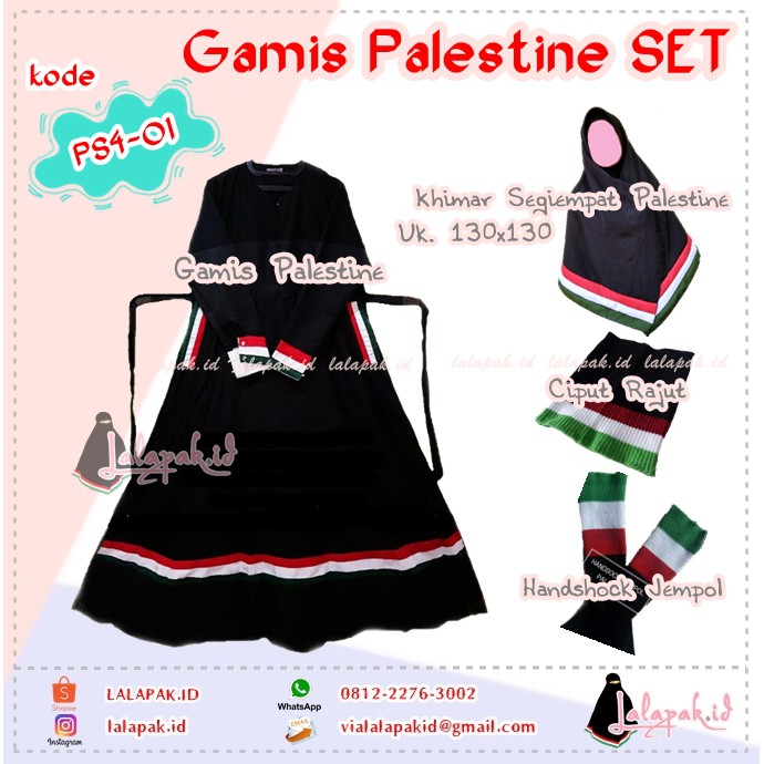 30 Ide Keren Gamis  Palestina  Shopee Rise Upon Stars