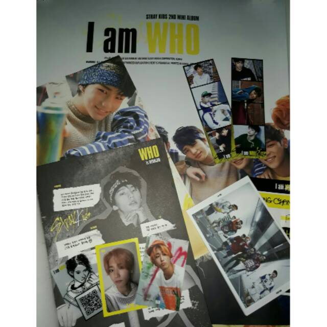 Ready Stray Kids I Am Who Photocard Hyunjin, Felix