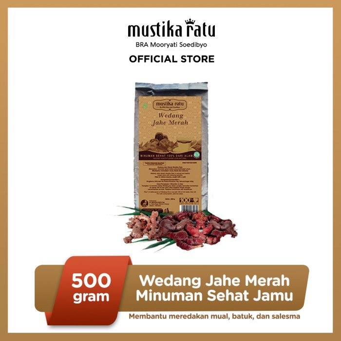 

[Mustika Ratu] Wedang Jahe Merah Minuman Sehat Jamu (BERKUALITAS)