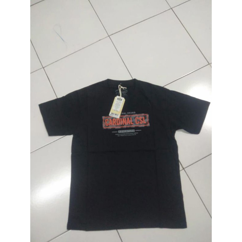 Kaos Cardinal Original Casual, Pria, Laki Laki, Perempuan, Hijau, (ukuran M - XXL ), Bahan Katun