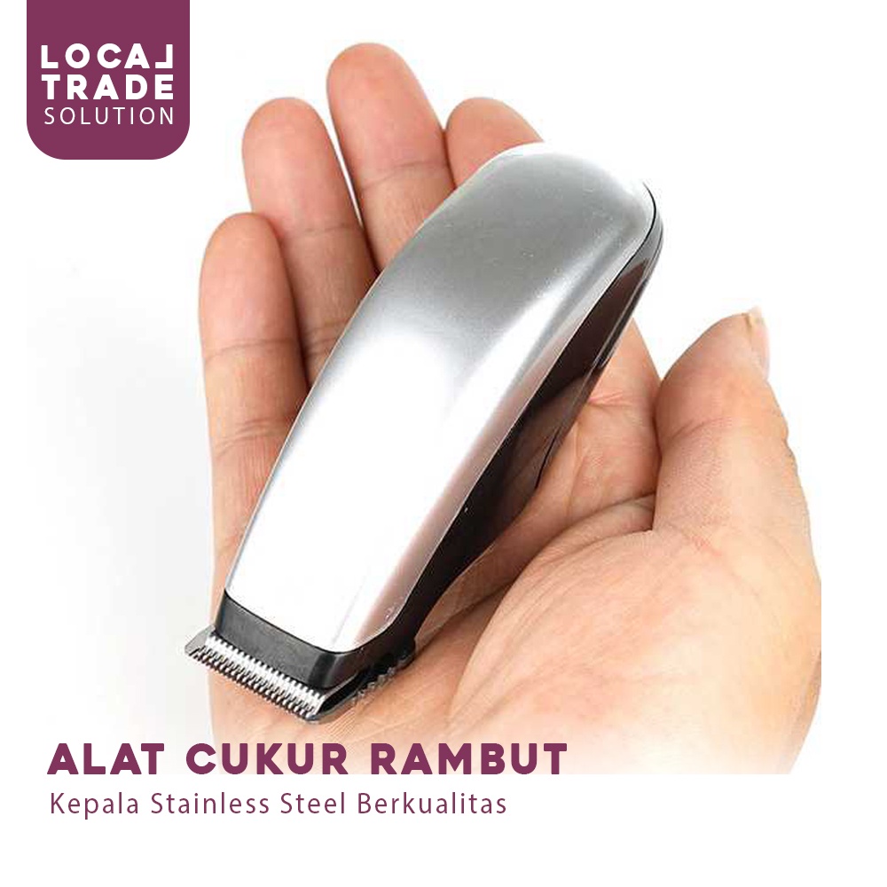 Alat Cukur Rambut Elektrik Pencukur Kumis Jenggot Brewok Jambang Hair Trimmer Shaver - KM-666 1407 2516