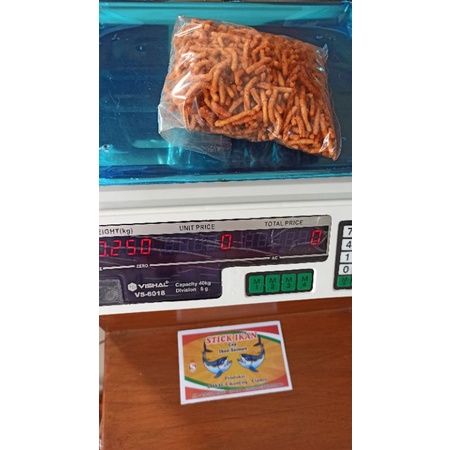 

Stick ikan 1/4 kg/stik ikan saluyu/makanan enak/cemilan pedas/cemilan gurih