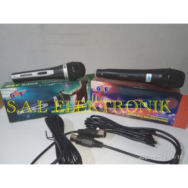 Mikrofon Mic kabel Murah Meriah