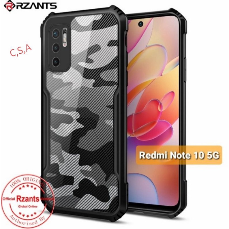 RZANTS Case Xiaomi Redmi Note 10 5G Camo Military