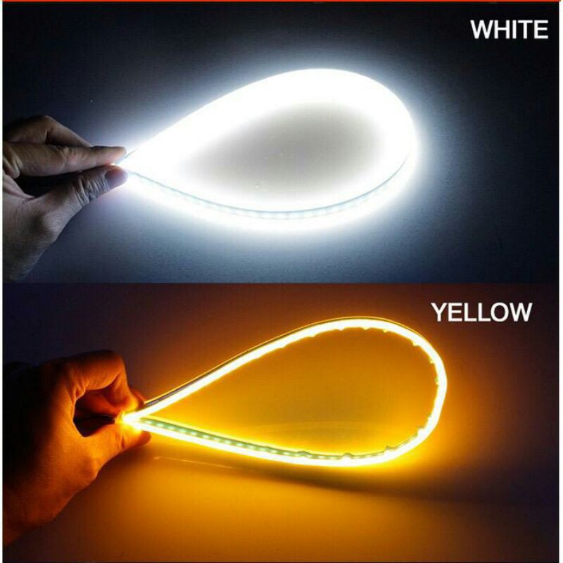 Alis LED fleksibel DRL Running mobil Motor