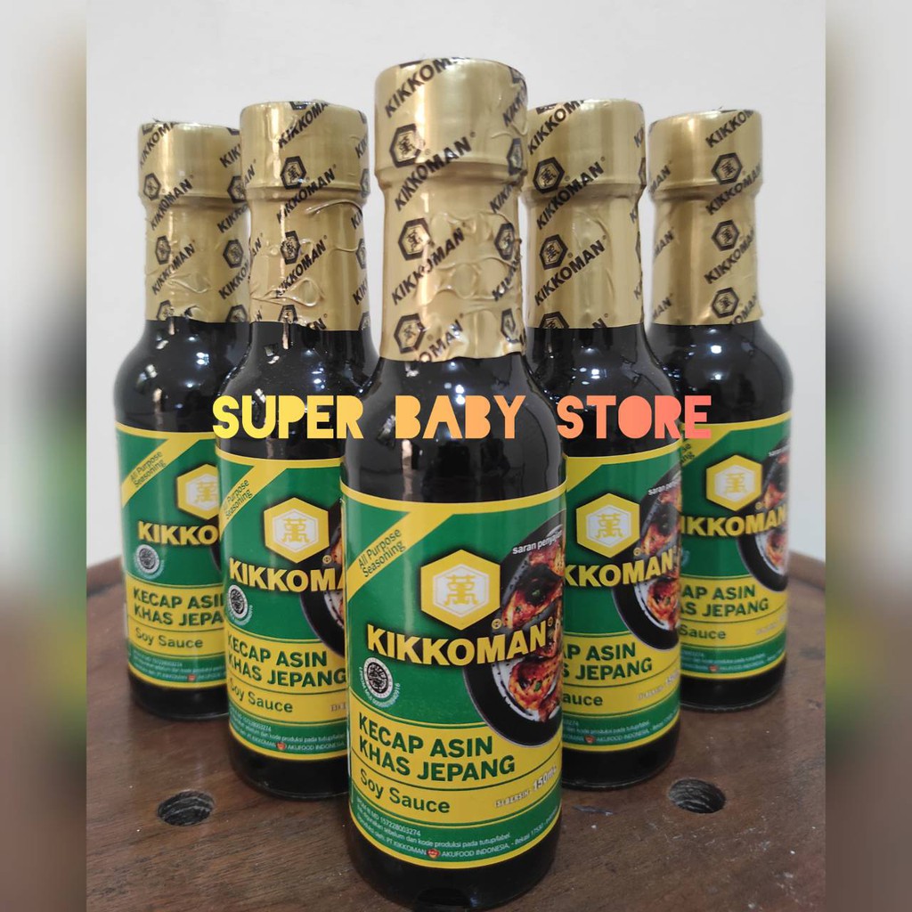 

Kikkoman Soy Sauce - Kecap Asin Khas Jepang Shoyu 150 ml HALAL