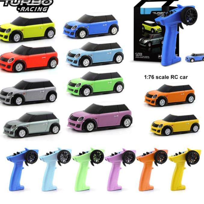 Turbo Racing 1:76 RC Car Mini Full Proportional Electric Race RTR