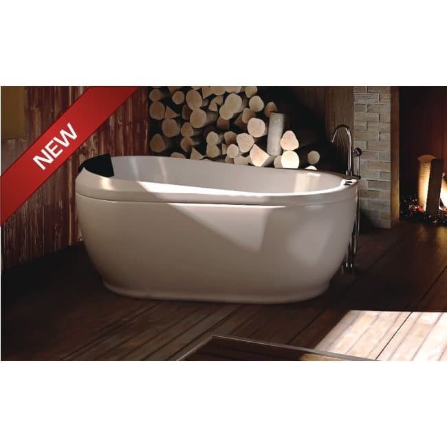 Meridian Bathtub Omega plus Oval Standing - ACRYLIC CRYSTAL