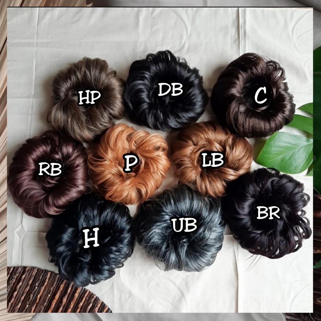 Karet Rambut Bahan Premium / rambut tambahan / hair do / ikat rambut / Kebaya Semanggi Bali/ karet u