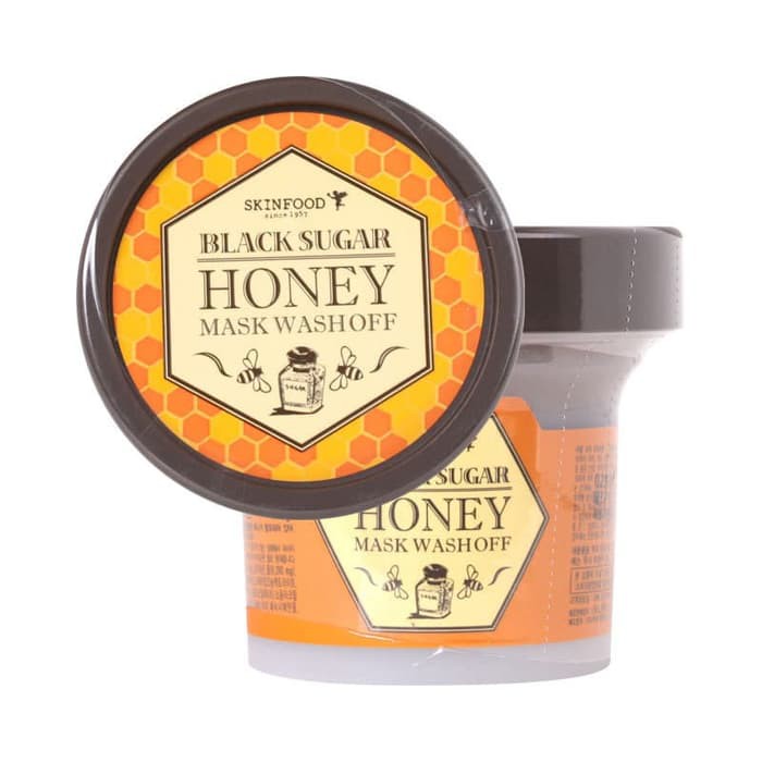 Skinfood Black Sugar Honey Mask Wash Off / Masker SKINFOOD