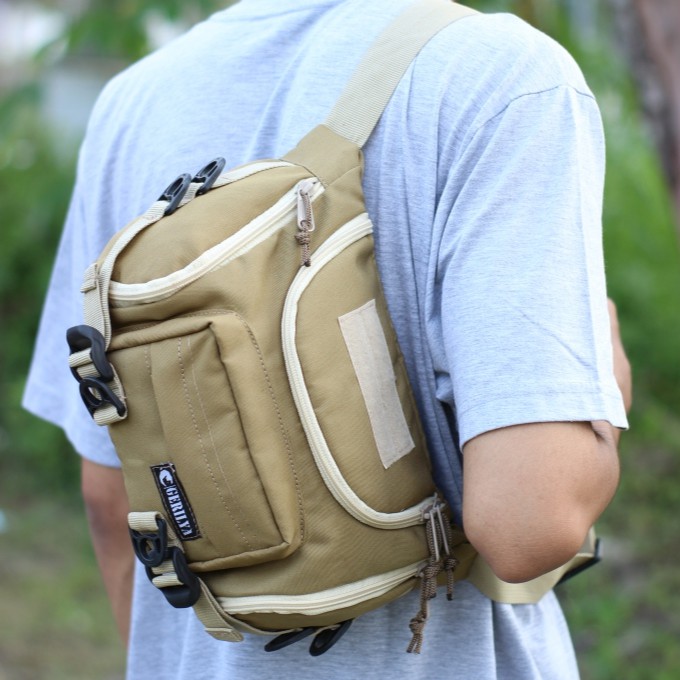 Tas Selempang Pria / Tas selempang army / Waistbag army / tas selempang tactical Gerilya Jatayu