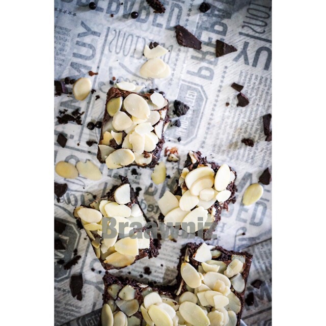 

Almond Fudgy Brownies
