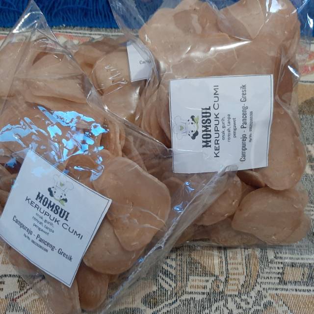 

KERUPUK CUMI Mentah 500gram 《murah, enak, gurih, renyah 》tanpa pengawet