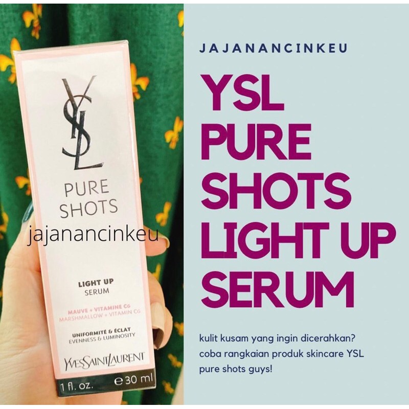 YSL PURE SHOTS LIGHT UP SERUM