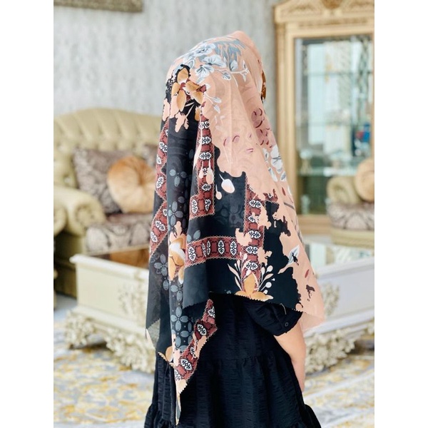 DISKON Jilbab syar'i voal lasercut
