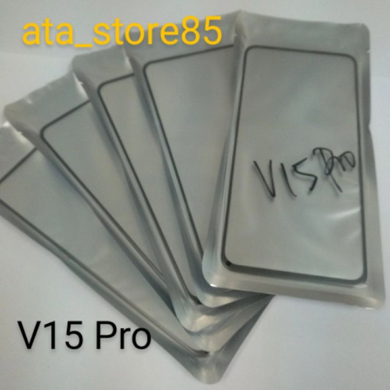 Kaca Depan Kaca LCD TS TC Touchscreen Glass LCD+Lem Plus Oca Kering Vivo V15 Pro | V 15 Pro Original