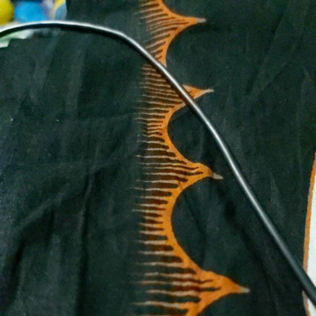 M L Xl Xxl Tunik Batik Zipper Depan Busui Atasan Batik Seragam Baju Batik Wanita