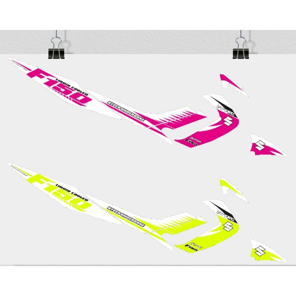 Striping Satria Fu / F 150 Old / Lama / Barong 2008 2009 2010 2011 2012 Variasi Sticker Stiker Motor