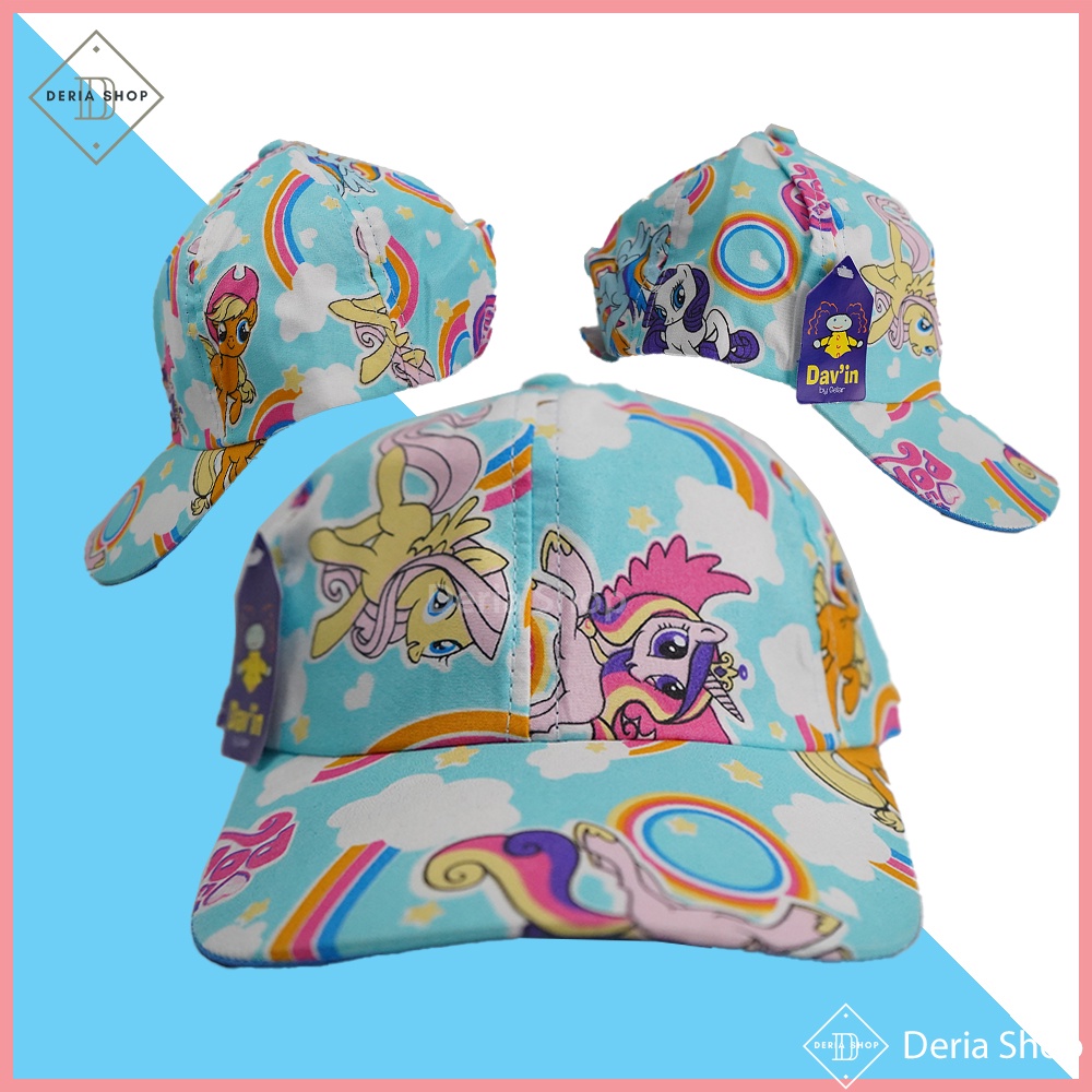 Topi Anak Laki Laki Perempuan Karakter MICKEY MOUSE 3 - 10 Tahun Sablon Sublim High Quality Unisex Karakter Cartoon Dinosaurus, My Little Pony, Spongebob,  Lucu,  Baseball, Pengait Velcrow, Original, Termurah,-3