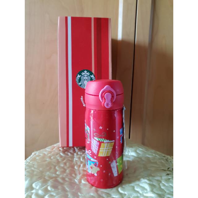 Jual Tumbler Starbucks Jepang Edisi Holiday 2018 (termos) Indonesia
