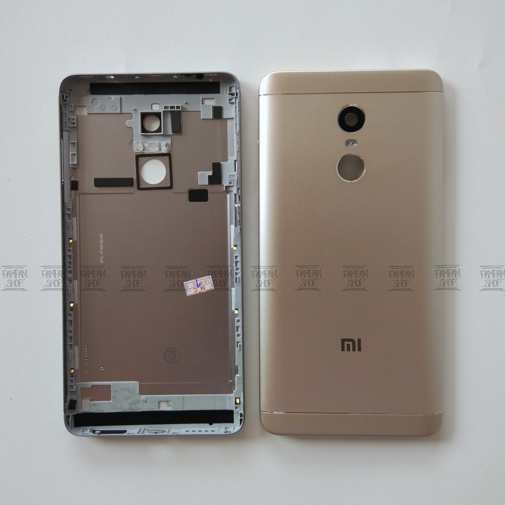 Tutup Belakang Baterai Casing Backdoor Back Door Cover XiaoMi Redmi Note 4X Xiao Mi Original OEM