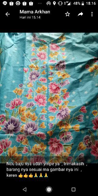 Tunik Batik 56 (xs S M L Xl Xxl Xxxl 4xl)