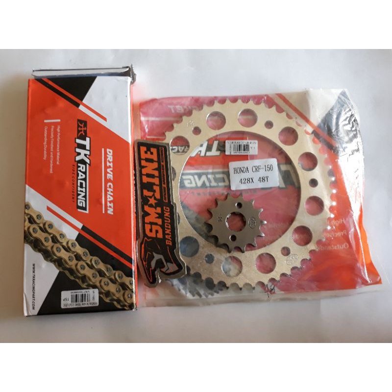 Gear set klx crf 150 TK Racing