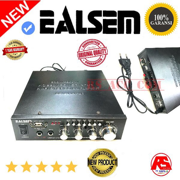 AMPLIFIER SPEAKER EALSEM 400WATT ORIGINAL
