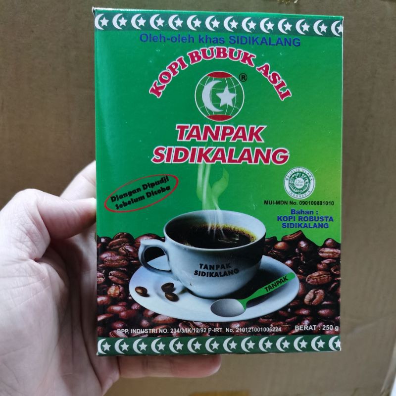 

Tanpak Sidikalang Kopi Bubuk 250 Gr