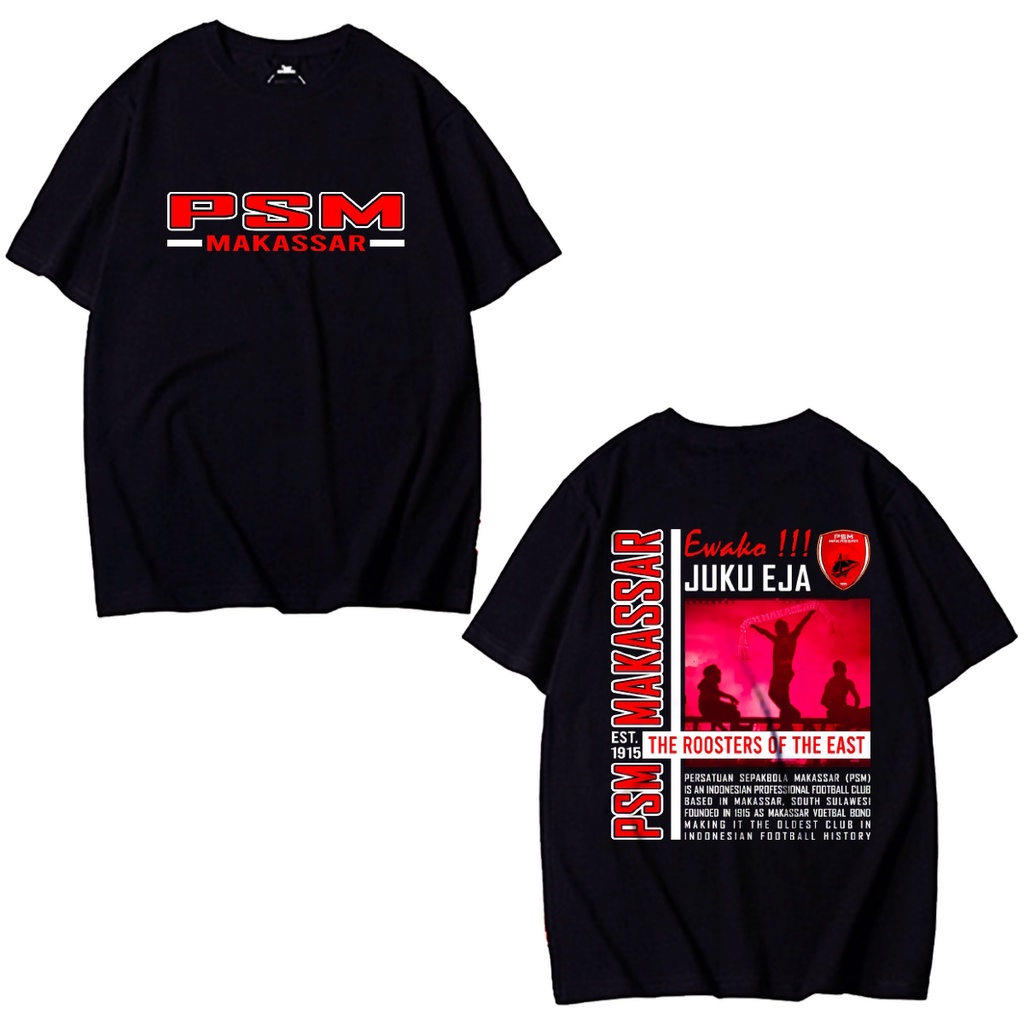 Kaos PSM Makassar Kaos Distro Pria Katun