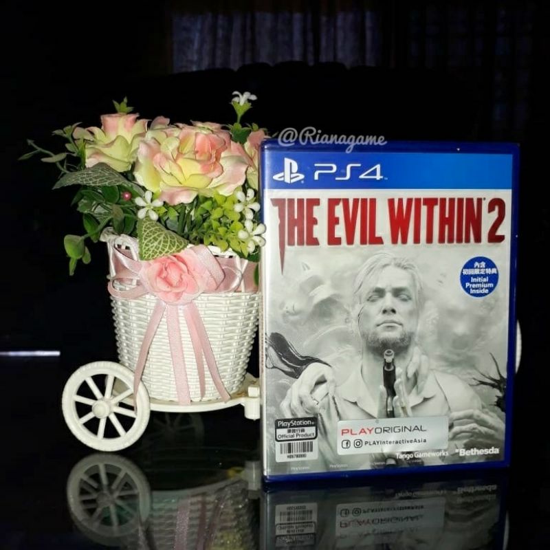 BD Kaset PS4 The Evil Within 2 Game Horror Ps 4 Resident Evil Original