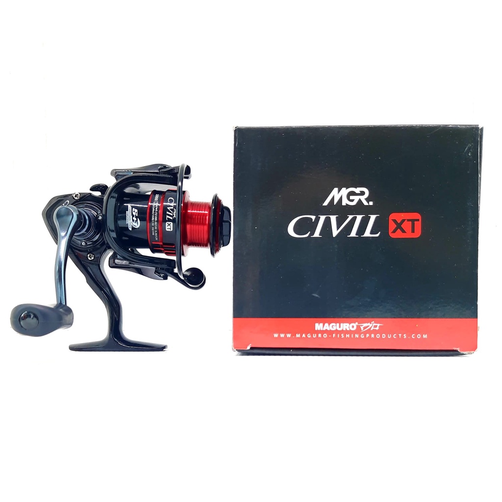 Reel MAGURO CIVIL XT Power Handle 5+1 BB Tersedia Ukuran 1000-8000