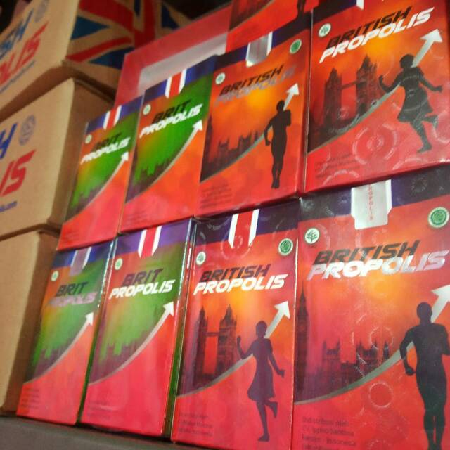 BRITISH PROPOLIS Reguler dan BRITISH PROPOLIS KIDS