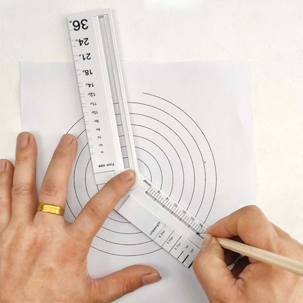 LANFY Transparent Protractor Plastic Drawing Tool Rectangle Ruler 30cm Simple Style Angle Stationery Supplies Student Compass parallel Ruler/Multicolor