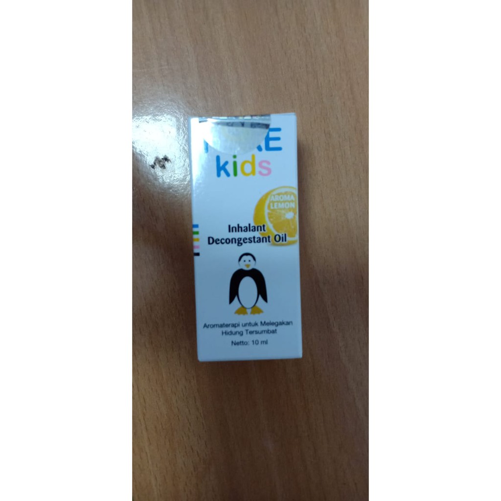 Pure Kids Inhalant Decongestant Oil 10ml Lemon