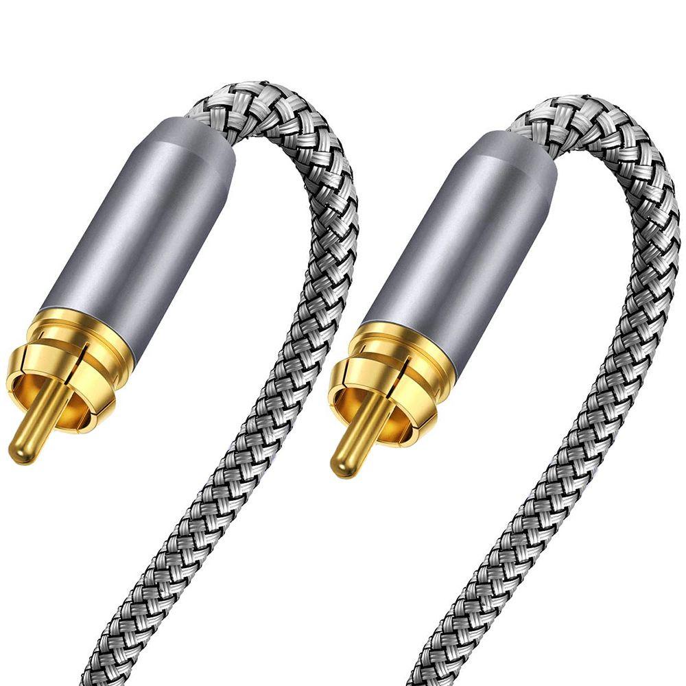 Kabel Audio Coaxial TOP 1m 3m 5m OD 6.0 Digital Premium Male to Male