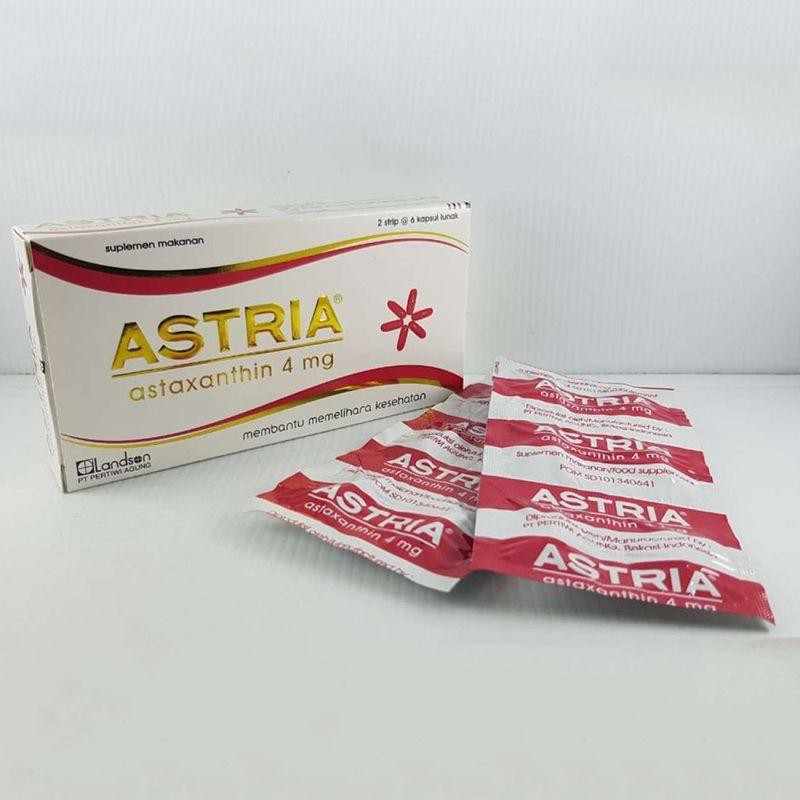 Astria astaxanthin 4mg isi12pc