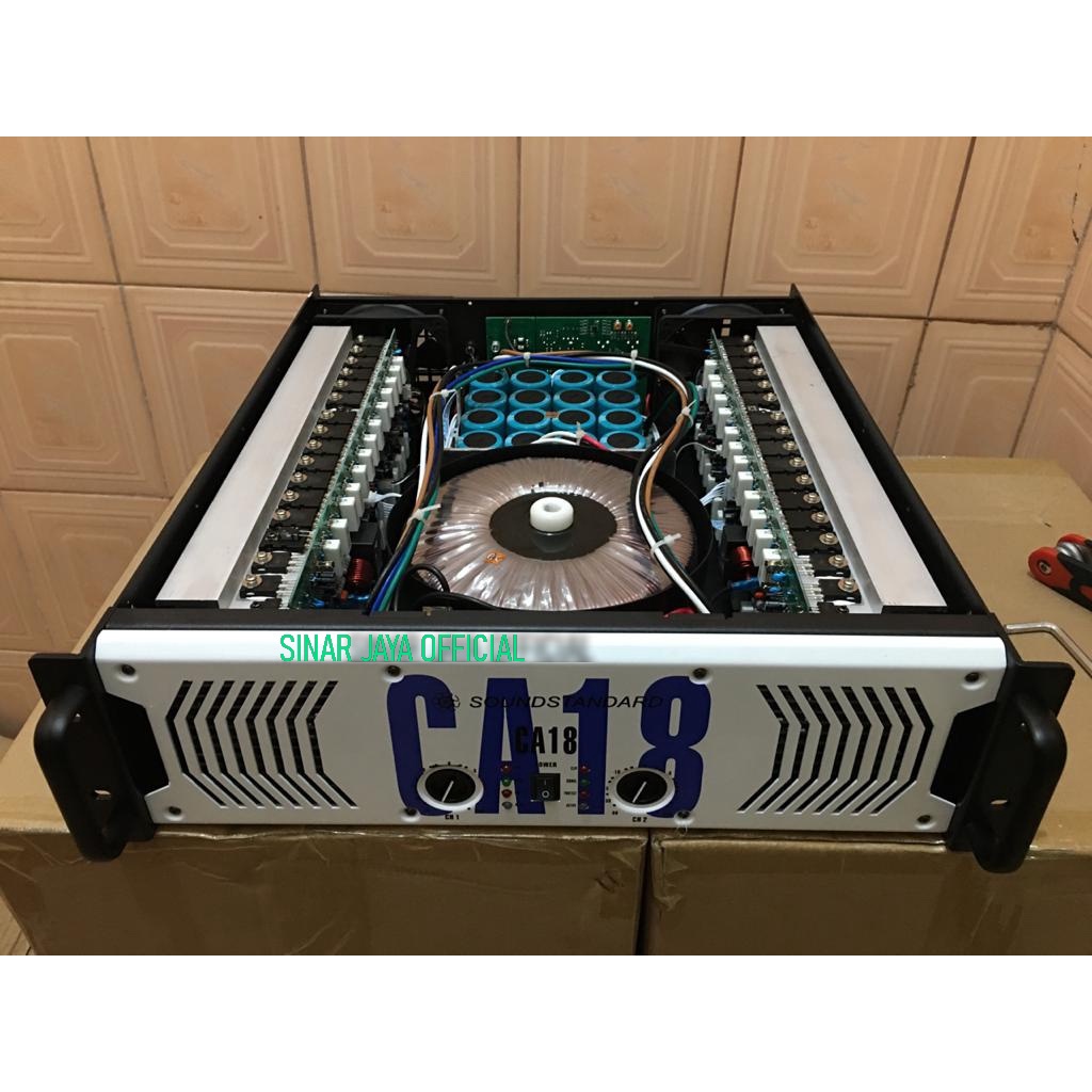 POWER AMPLI SOUNDSTANDART CA18 POWER SOUND STANDART CA 18 MODEL TERBARU