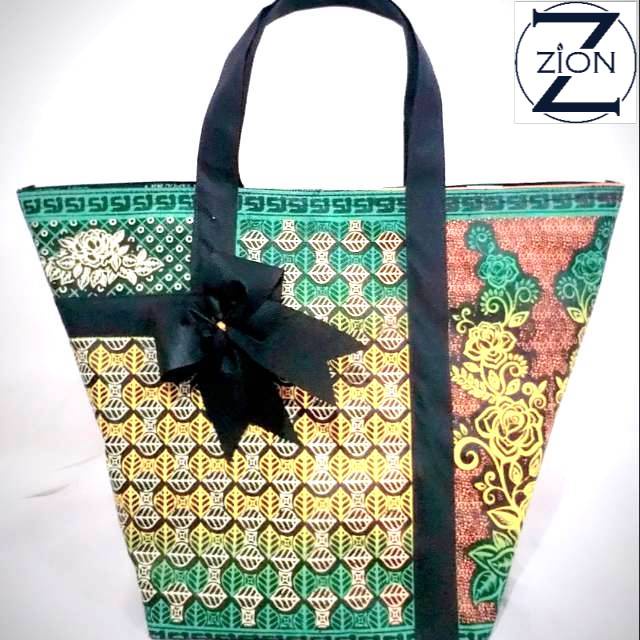 

ZION - Tas hajatan batik mewah elegan pita serempang 22