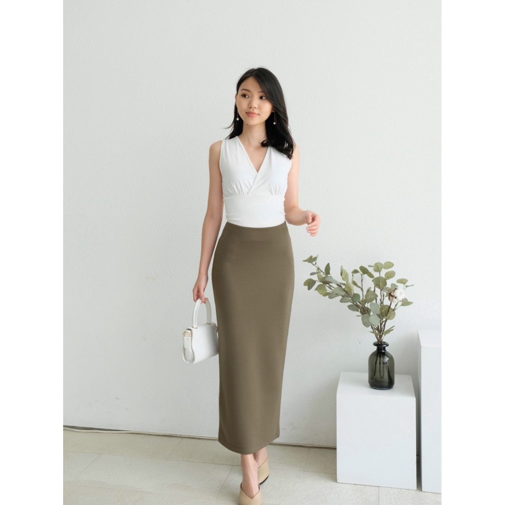 Kadaka B-0145 Long Skirt Rok Span Panjang Premium