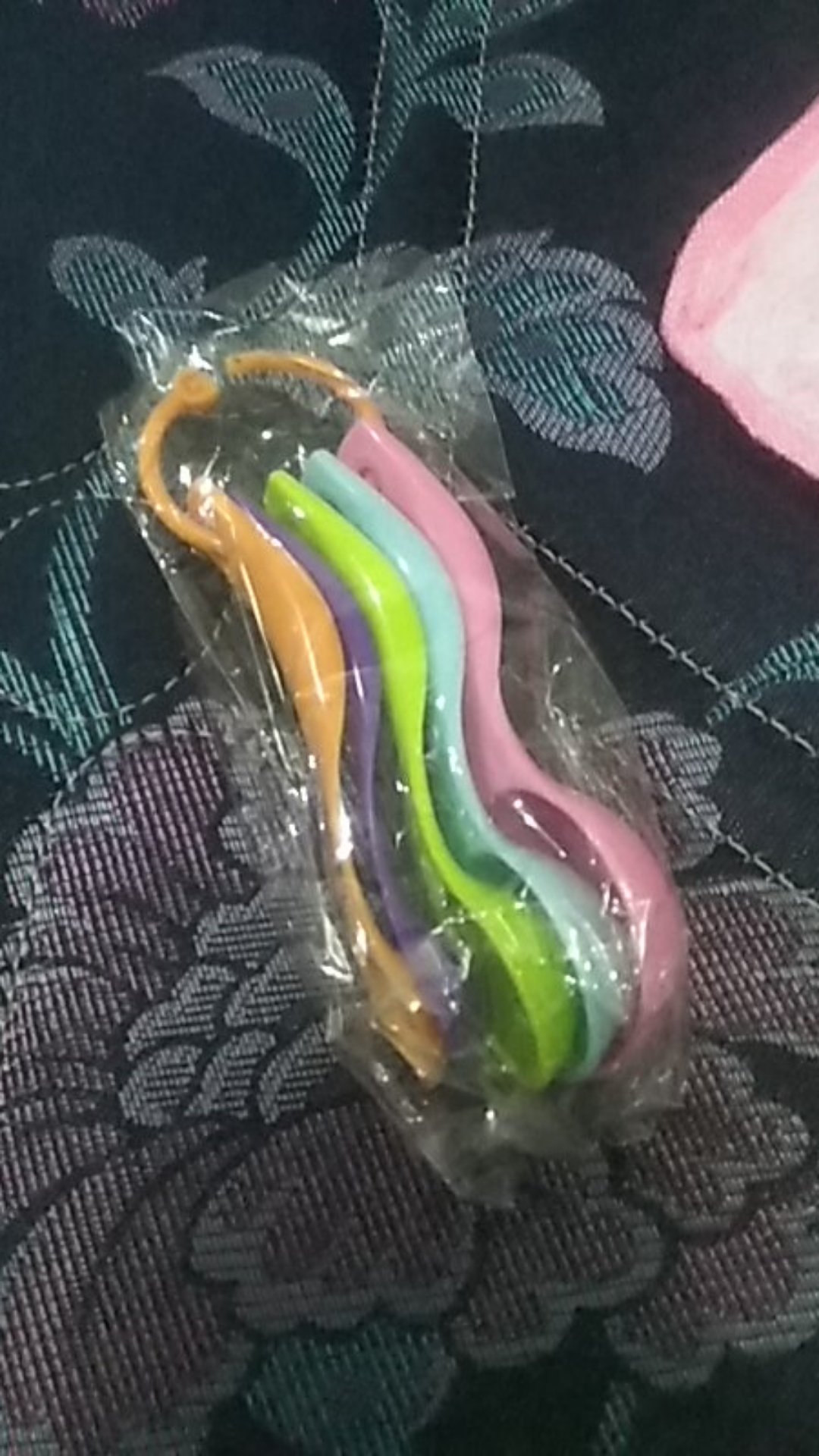 Sendok Set Takar Takaran Plastik Warna Serbaguna Bumbu Dapur 5 Pcs In1 Measuring Gram Spoon Baking