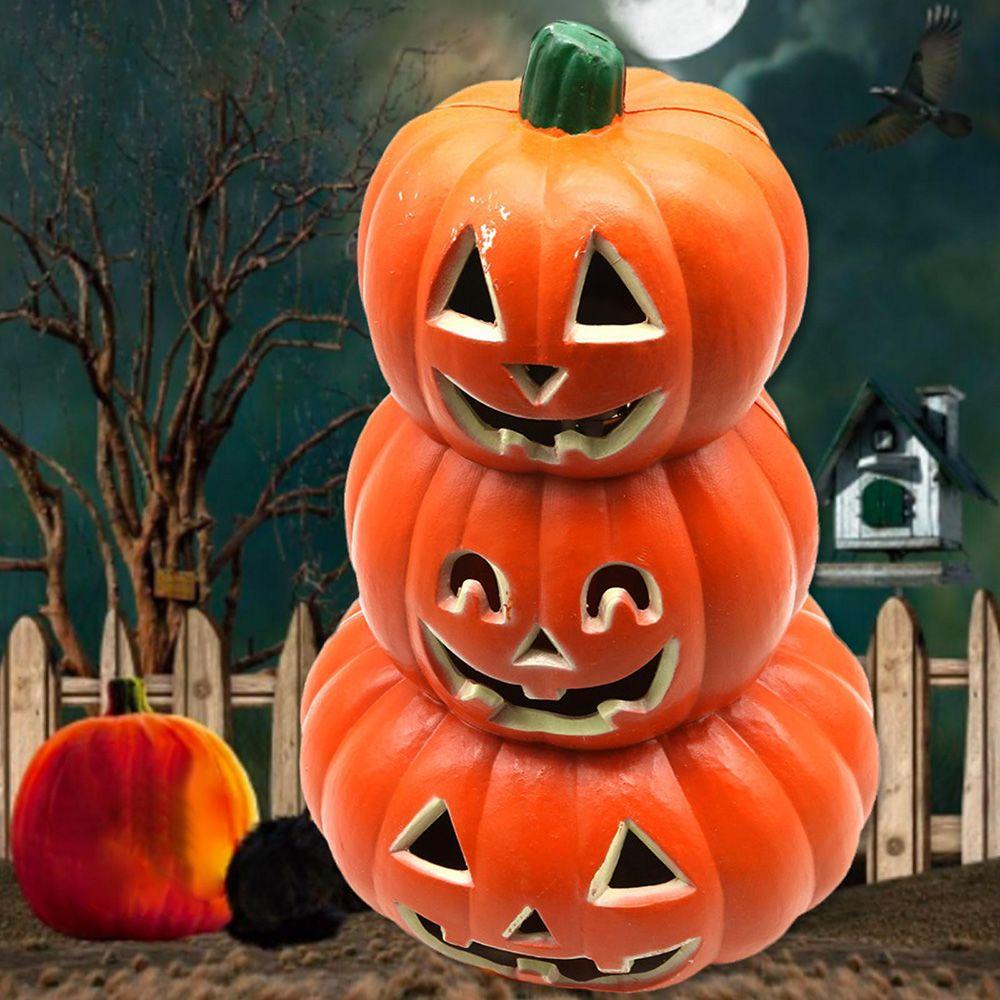 【 ELEGANT 】 Lampu Labu Kreatif Besar Belanja Untuk Rumah Pesta Hadiah DIY Ornamen Perlengkapan Pesta Dekorasi Halloween