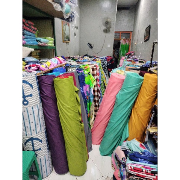 BAHAN KAIN SPREI MICROTEX POLYMIKRO IMPORT LEBAR 240 CM TEBAL LEMBUT 3D DAN TIDAK LUNTUR TERMURAH