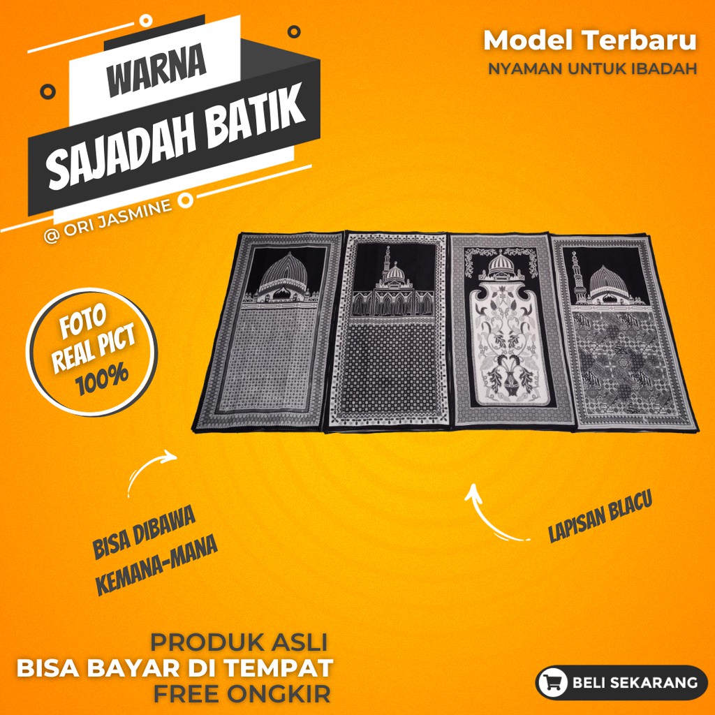 Sajadah Souvenir Batik Katun Murah Sajadah Souvenir Pernikahan Tahlilan Murah Solo