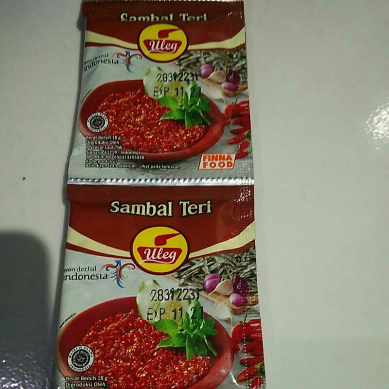 

Sambal Teri Uleg pak 10pcs