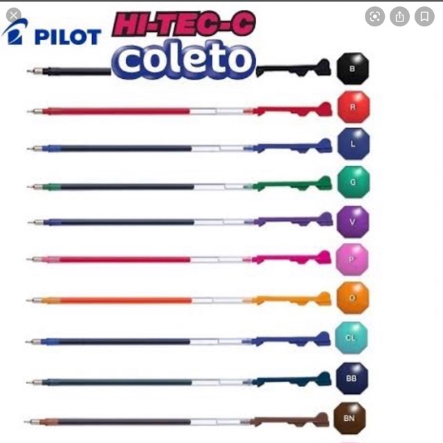 

Isi ulang pilot coleto 04 dan 03 ( stock update juli 2024) refill pilot colleto made in japan