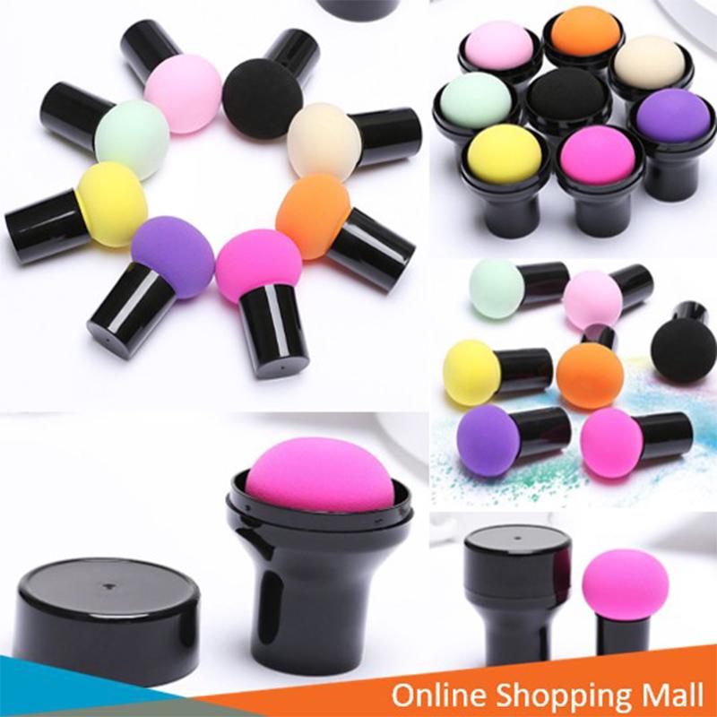 Sponge Blender Tangkai Make  Up  Tools Alat  Kosmetik 