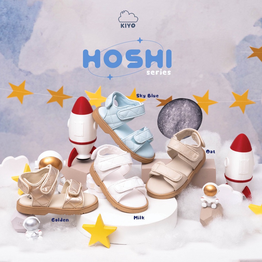 KIYO Hoshi Prewalker Shoes - Sepatu Anak Bayi Balita Lucu Boots Keds Sneaker Cowo Cewe Baby Boy Girl Sendal Sandal