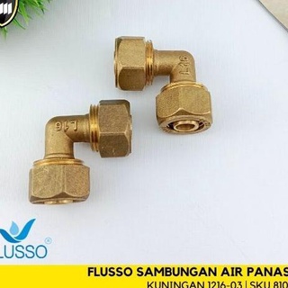 Jual Kekinian Flusso Nepel Sambungan Selang Pipa Air Panas Water Heater